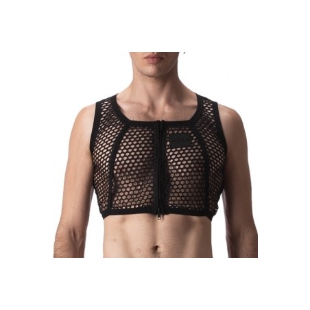 Crop Top Filet Many Noir - M