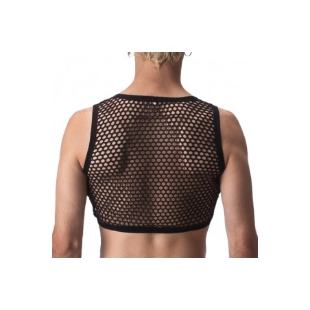 Crop Top Filet Many Noir - M
