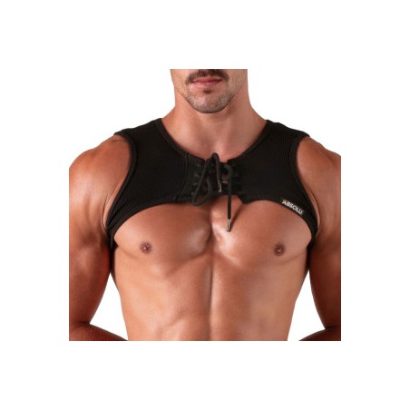 Harnais - Bondage - Lacets -Noir - M/L