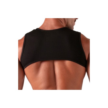 Harnais - Bondage - Lacets - Noir -XS/S