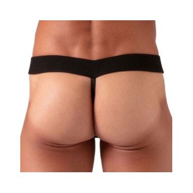 String avec lacets Laced Noir - XS/S