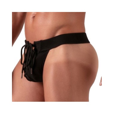 String avec lacets Laced Noir - M/L