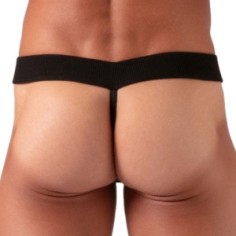 String avec lacets Laced Noir - M/L 2