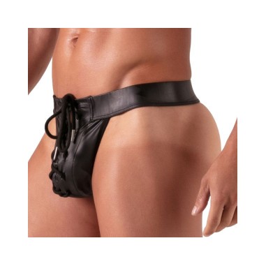 Jockstrap avec lacets Laced Noir - M/L