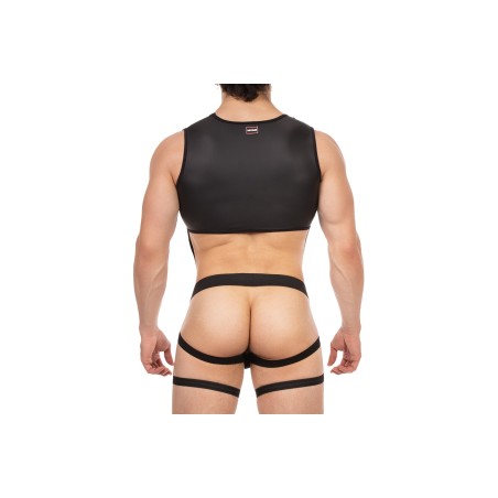 Bustier Porte-Jarretelles Milos Noir - L