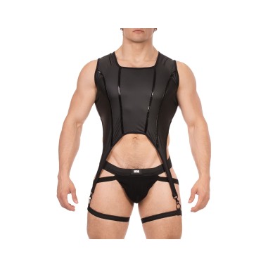 Bustier - Milos - Porte-Jarretelles - Noir - L