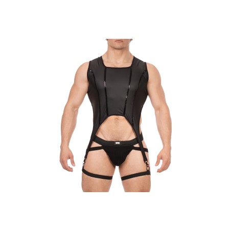 Bustier - Milos - Porte-Jarretelles - Noir - S