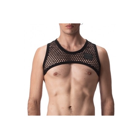 Harnais - Nissa -Filet noir - M