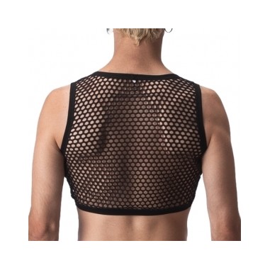 Crop top - Many - Filet noir - L