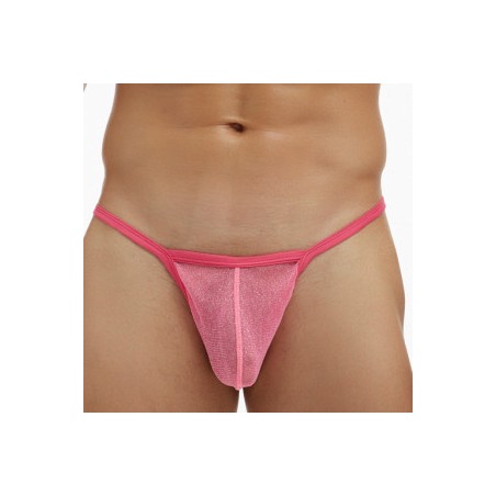 String Visibly Rose pailleté - L