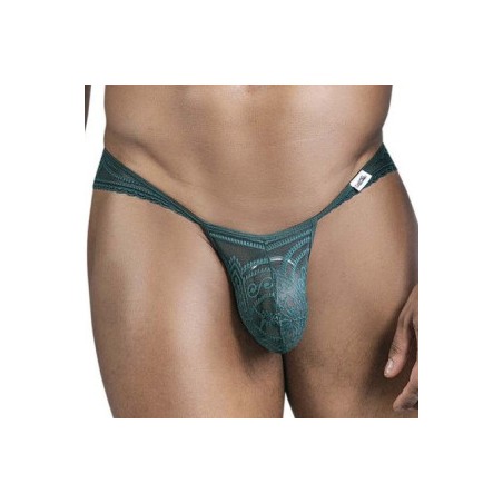 String - Lancyos - Dentelle - Vert - L/XL