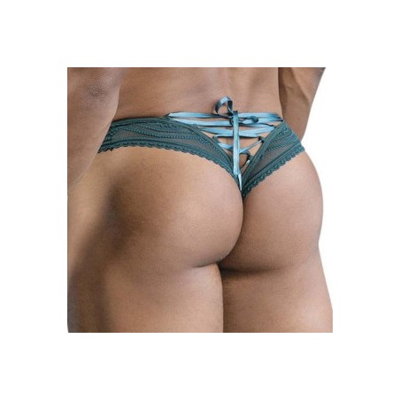 String - Lancyos - Dentelle - Vert - L/XL