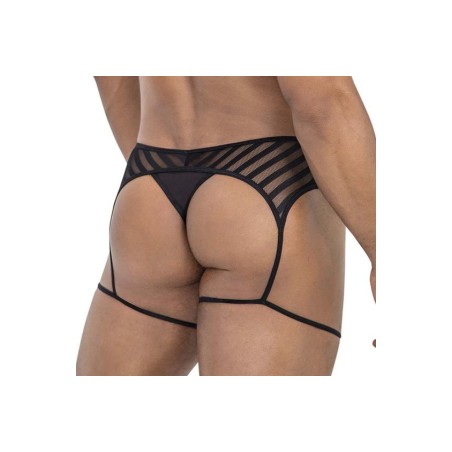 String Porte-Jarretelles Hedion Noir - L/XL