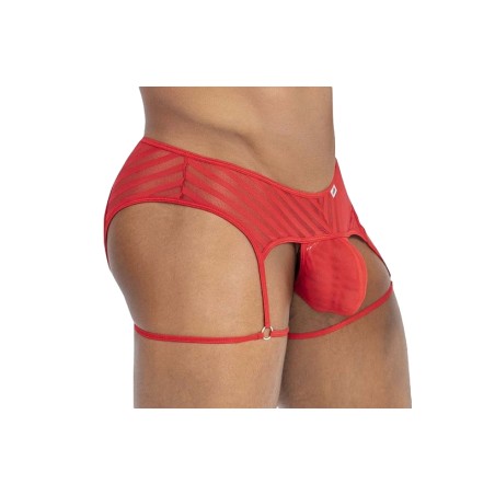 String - Hedion - Porte-jarretelles  - Rouge - L/XL