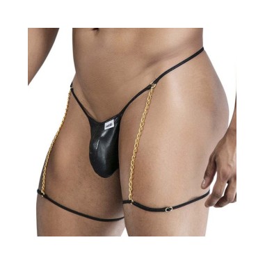 String Porte-Jarretelles - Hedion - Noir - L/X