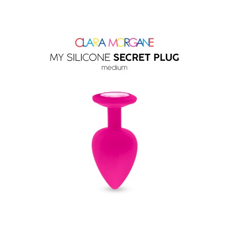 Clara Morgane - Plug M - My Silicone Secret - Rose