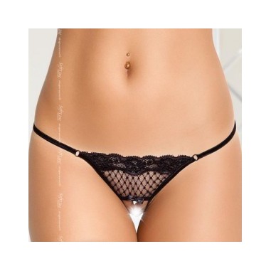 String ouvert KSENIA - Noir