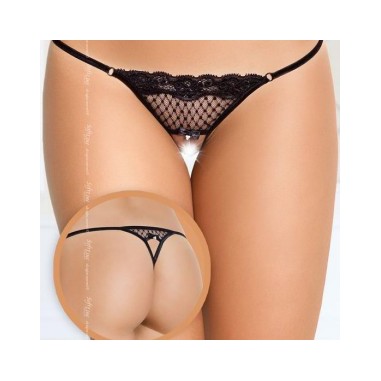 String ouvert - Ksenia - Noir - Taille unique