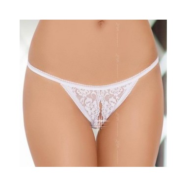 String ouvert ZINAIDA Blanc