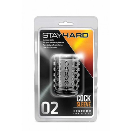 Stay Hard - Cock Sleeve 02 - Gaine à pénis  x 3 cm