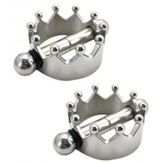 Kink - Pince à tétons en métal Crown - 27mm
