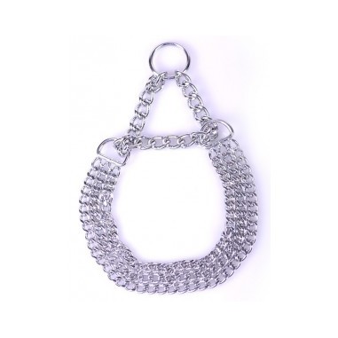 Kiotos - Collier étrangleur 3 Chaînes en Métal