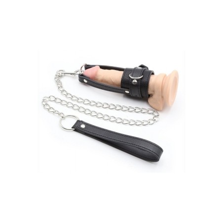 Laisse pour pénis Loop Dick Noir
