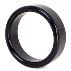 Kiotos - Cockring en aluminium - Noir