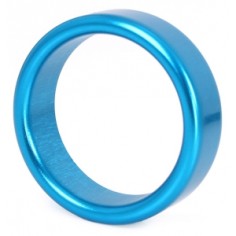 Kiotos - Cockring en aluminium - Bleu