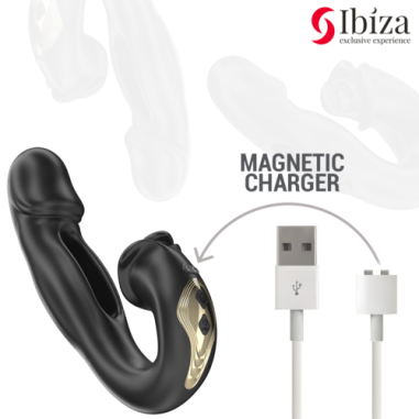 Ibiza - Rose -  Effet oscillant vaginal et...
