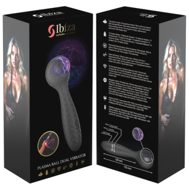 Ibiza - Vibromasseur à sphère plasma