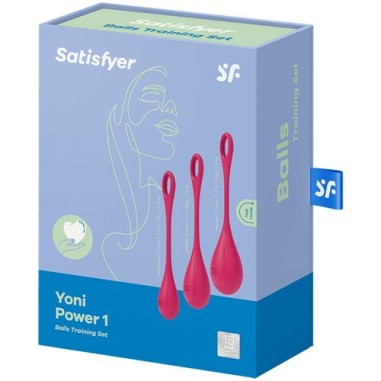 Satisfyer - Yoni power 1 - Set de boules de...