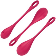 Satisfyer - Yoni power 1 - Set de boules de Geisha - Rouge 2