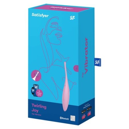 Satisfyer - Twirling joy - Stimulation des zones érogènes - Rose
