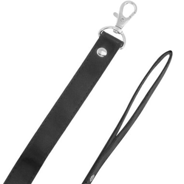 Darkness - Collier doublé avec laisse