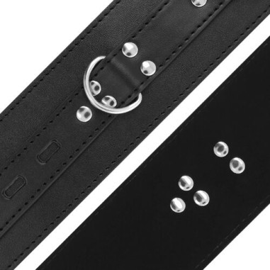 Darkness - Menottes en simili cuir