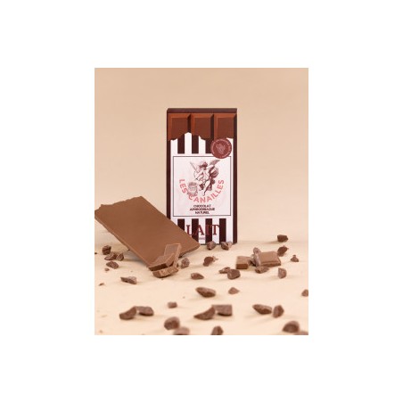 Tablette de chocolat aphrodisiaque au lait - 100g
