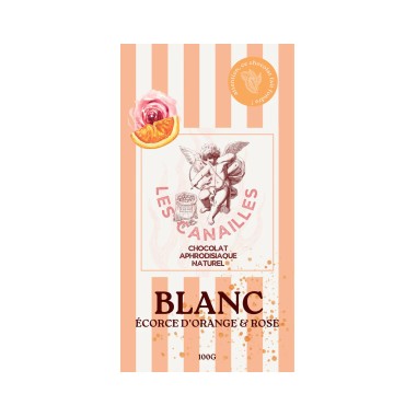 Tablette de Chocolat Aphrodisiaque Blanc...