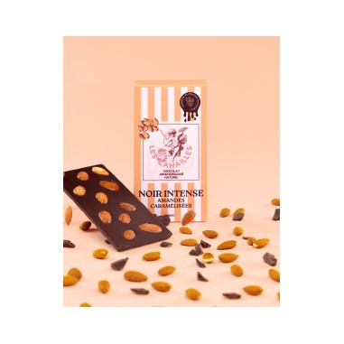 Tablette de Chocolat Aphrodisiaque Noir Intense...