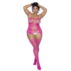 Combinaison - Mapalé - Rose fluo - Taille Queen