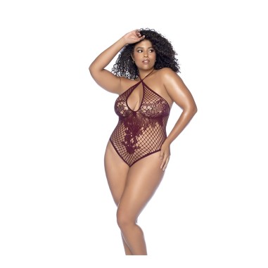 BODY EN RÉSEILLE À FLEURS CHERRY OSX