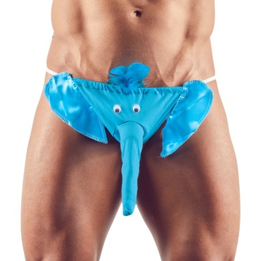 Déguisement - String Eléphant Bleu - S/M/L