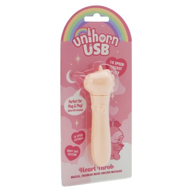 Magique Licorne - Mini-vibromasseur avec prise USB