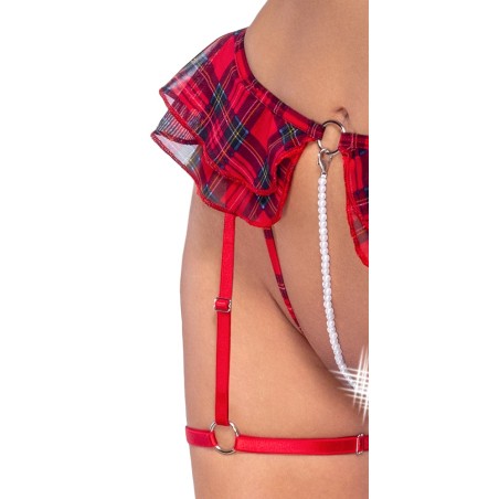 Ensemble 2 pièces - Cottelli - Ecossaise sexy - S/L
