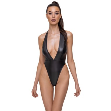 Body - Cottelli - Décolleté profond - Noir - S/L