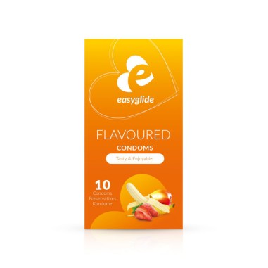 EasyGlide - Préservatifs parfumés - Saveurs...