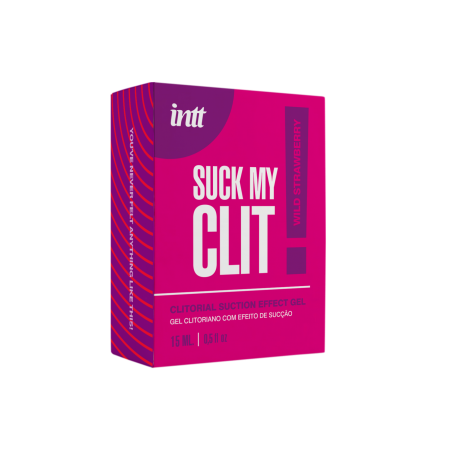 Intt - Gel stimulant clitoridien - Effet succion - Fraise