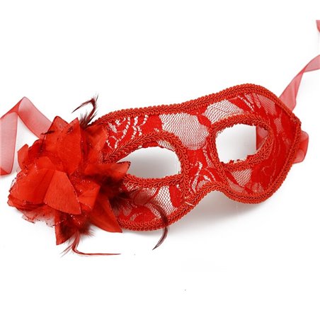 Masque Dentelle Rouge