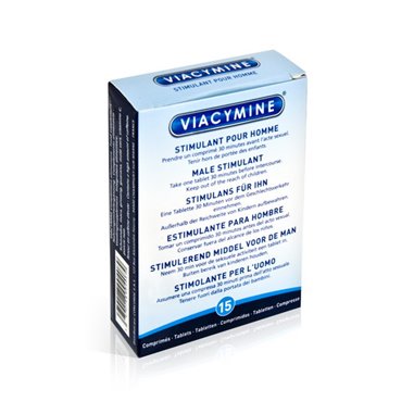 Viacymine stimulant homme 15 comprimés