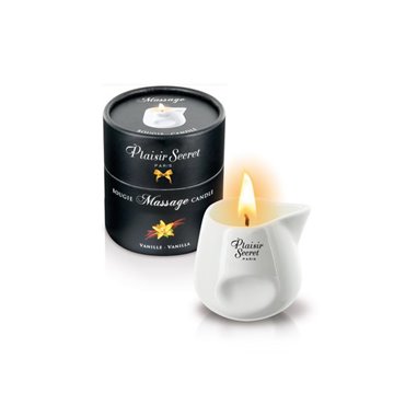 Bougie de massage Vanille Plaisir secret